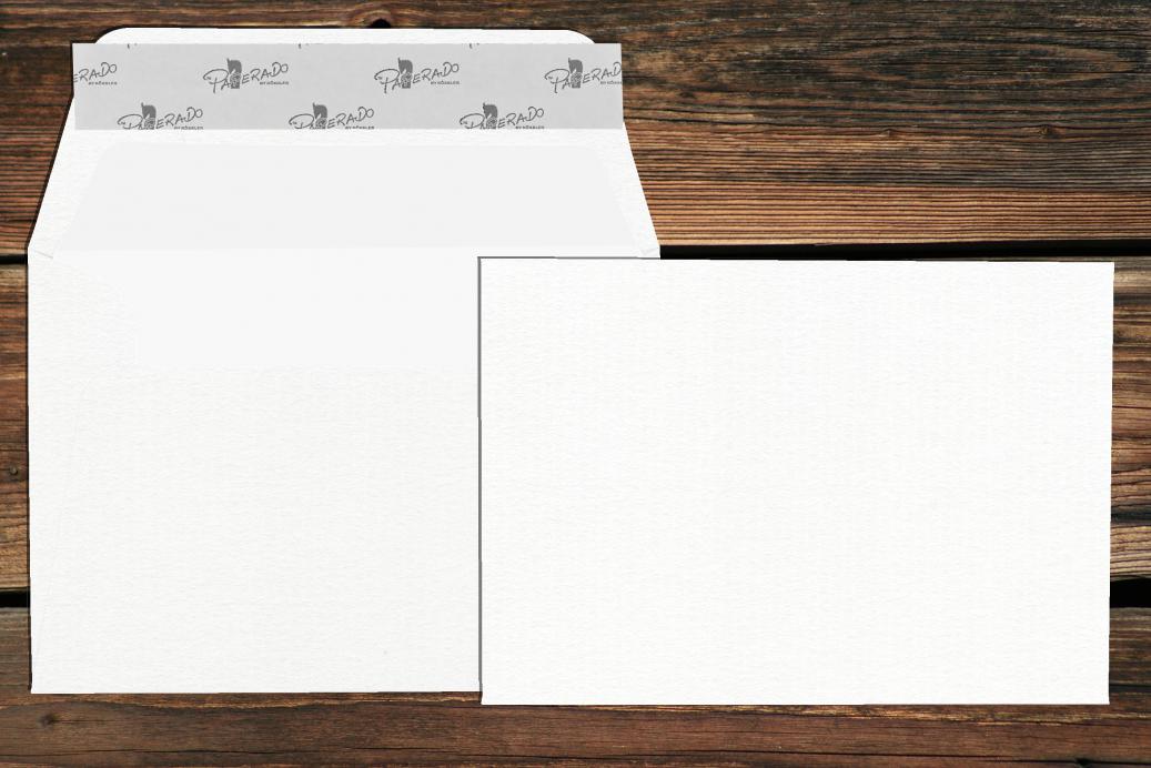 Briefhüllen mit Seidenfutter C6 114x162 mm Haftklebend Weiß gerippt 100 g/qm